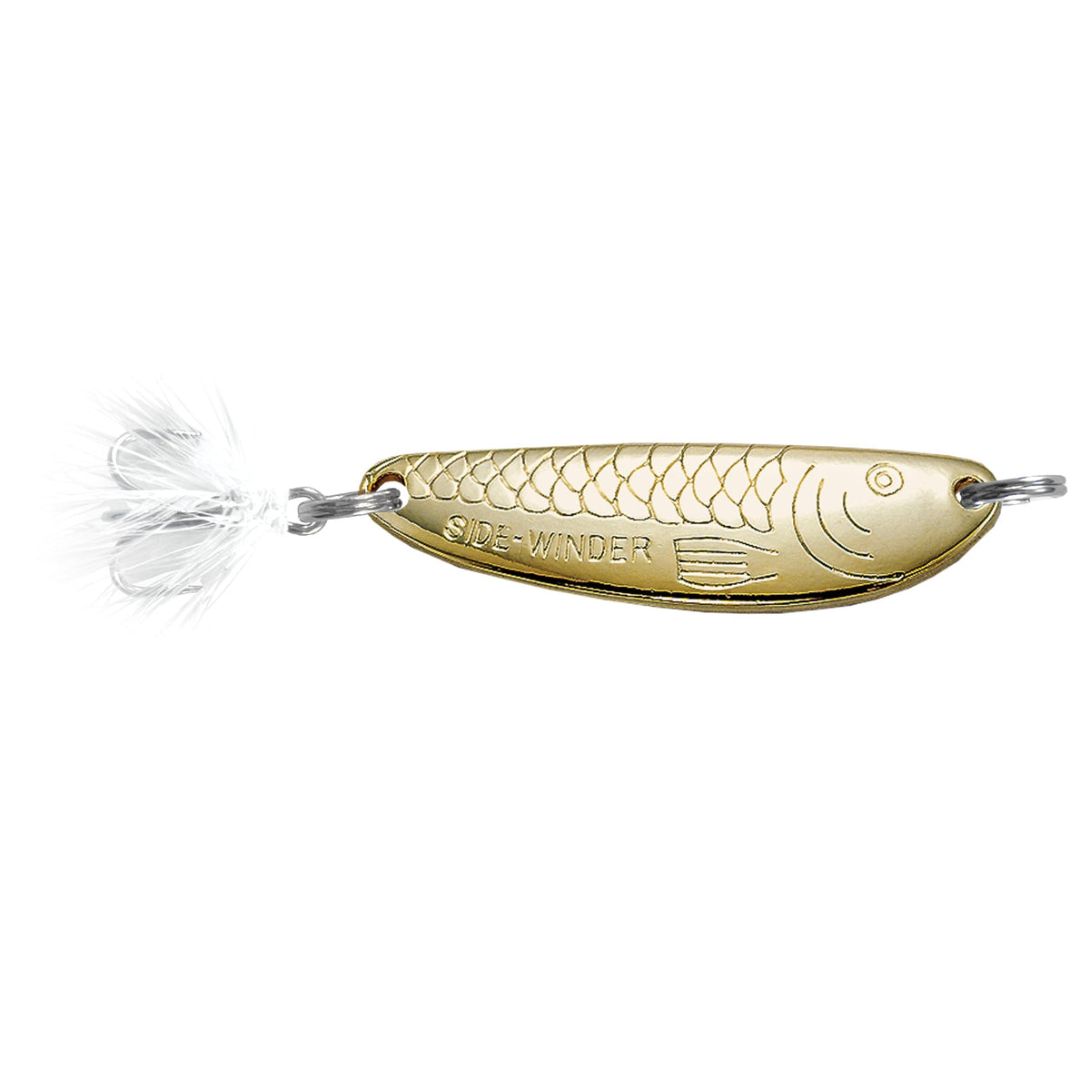 Kastmaster Acme Ice Winder glow wonderbread lure for ice fishing, fluttering action attracts wary fish