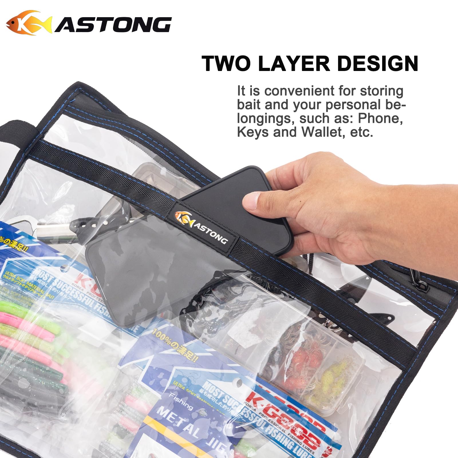 Thick PVC material with reinforced nylon edging and double stitching