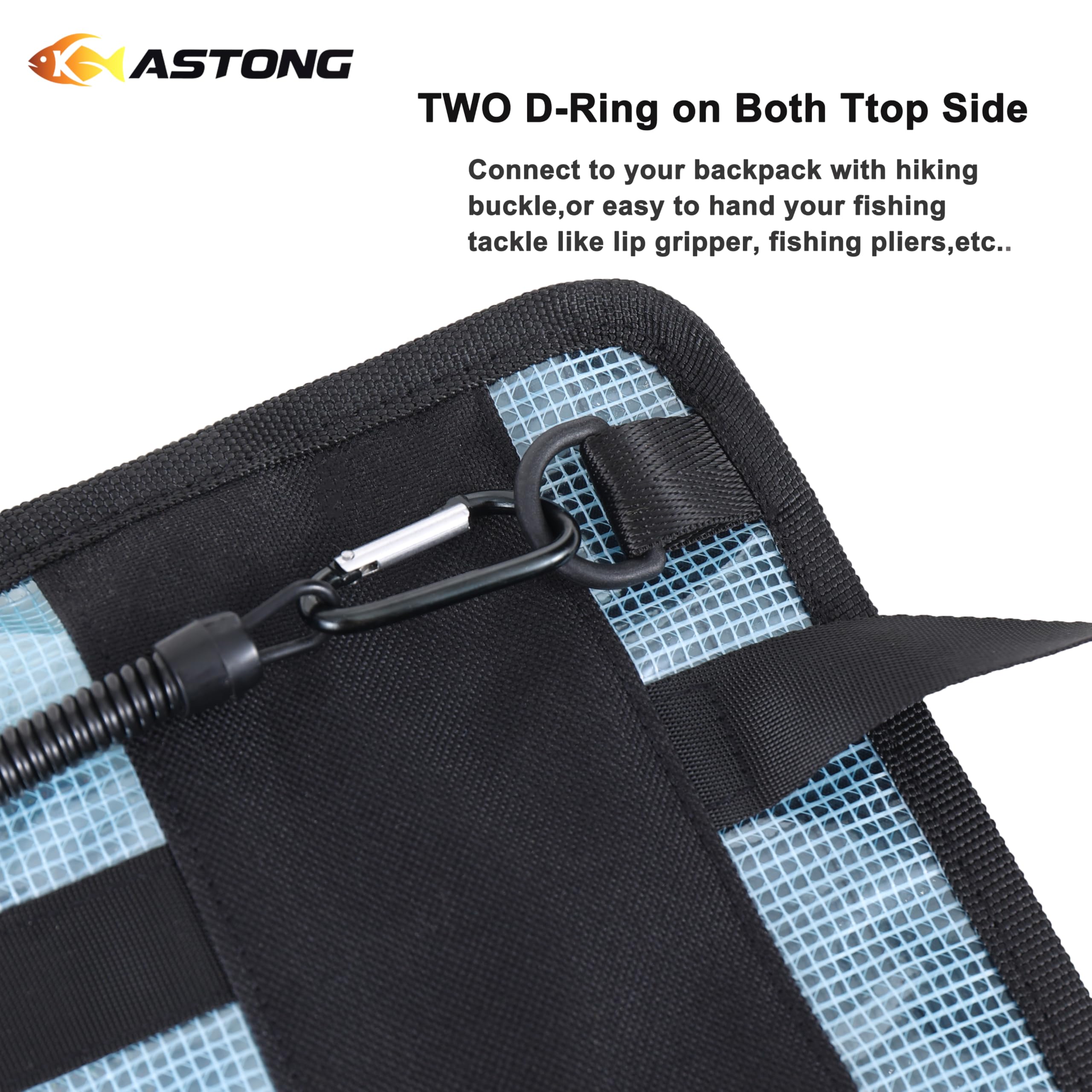 Bag folded for transport and compact storage