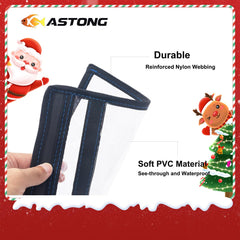 Two-layer design with water-resistant zipper layer and fastener layer