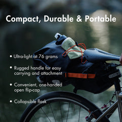 Katadyn BeFree AC 1L bottle and EZ-Clean membrane for easy maintenance.