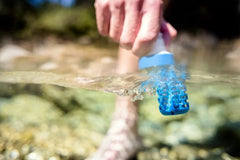 Katadyn BeFree compatible with 0.6L, 1.0L, and 3.0L flasks for flexible hydration.