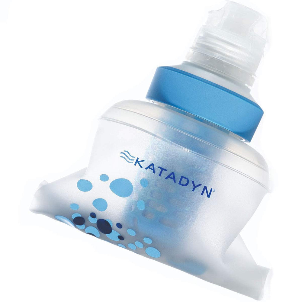 Katadyn BeFree EZ-Clean membrane closeup demonstrates easy cleanup for longer outdoor trips.