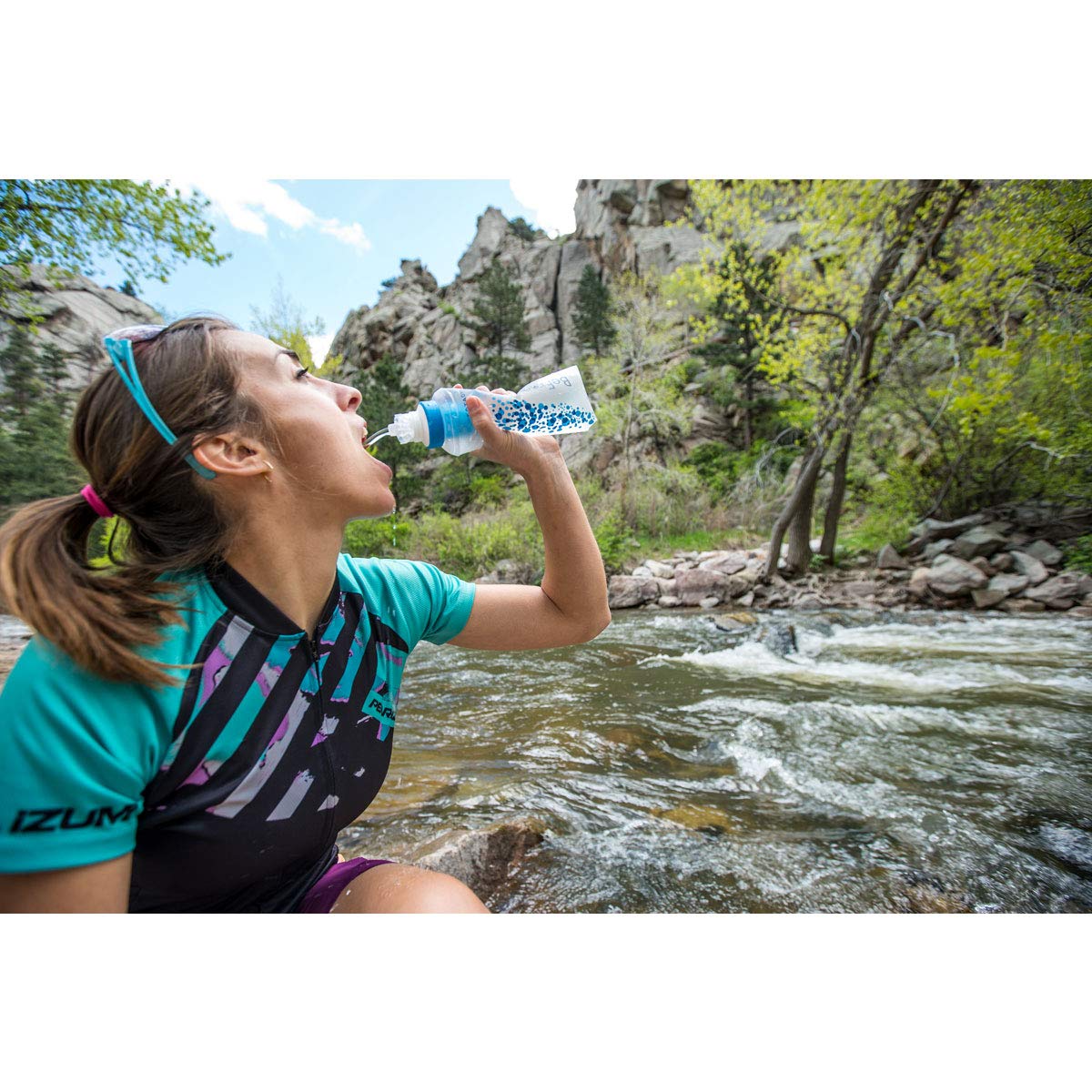 Katadyn BeFree setup during outdoor adventures highlights lightweight, ready-to-use water filtration.