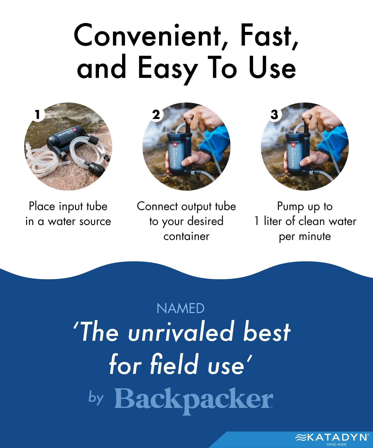 Field-cleaning view emphasizes on-the-go maintenance and clog prevention.