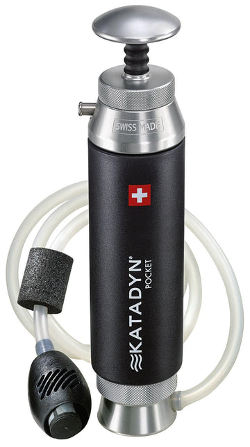 Katadyn Pocket Filter ceramic detail shows durable filtration components for rugged outdoors.