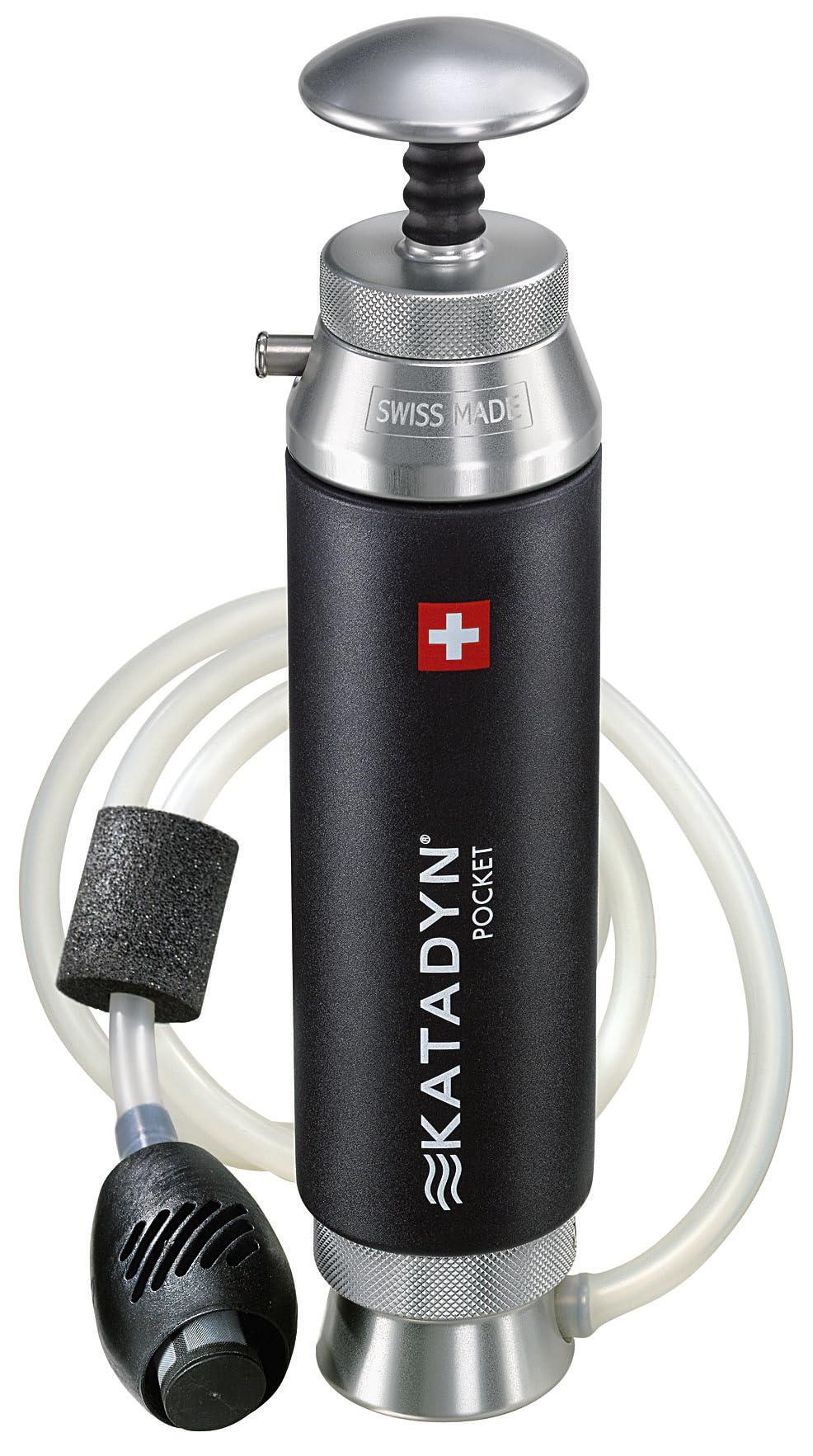 Katadyn Pocket Filter ceramic detail shows durable filtration components for rugged outdoors.