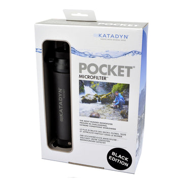 Katadyn Pocket Tactical microorganism-protection: reduces microorganisms in outdoor water.