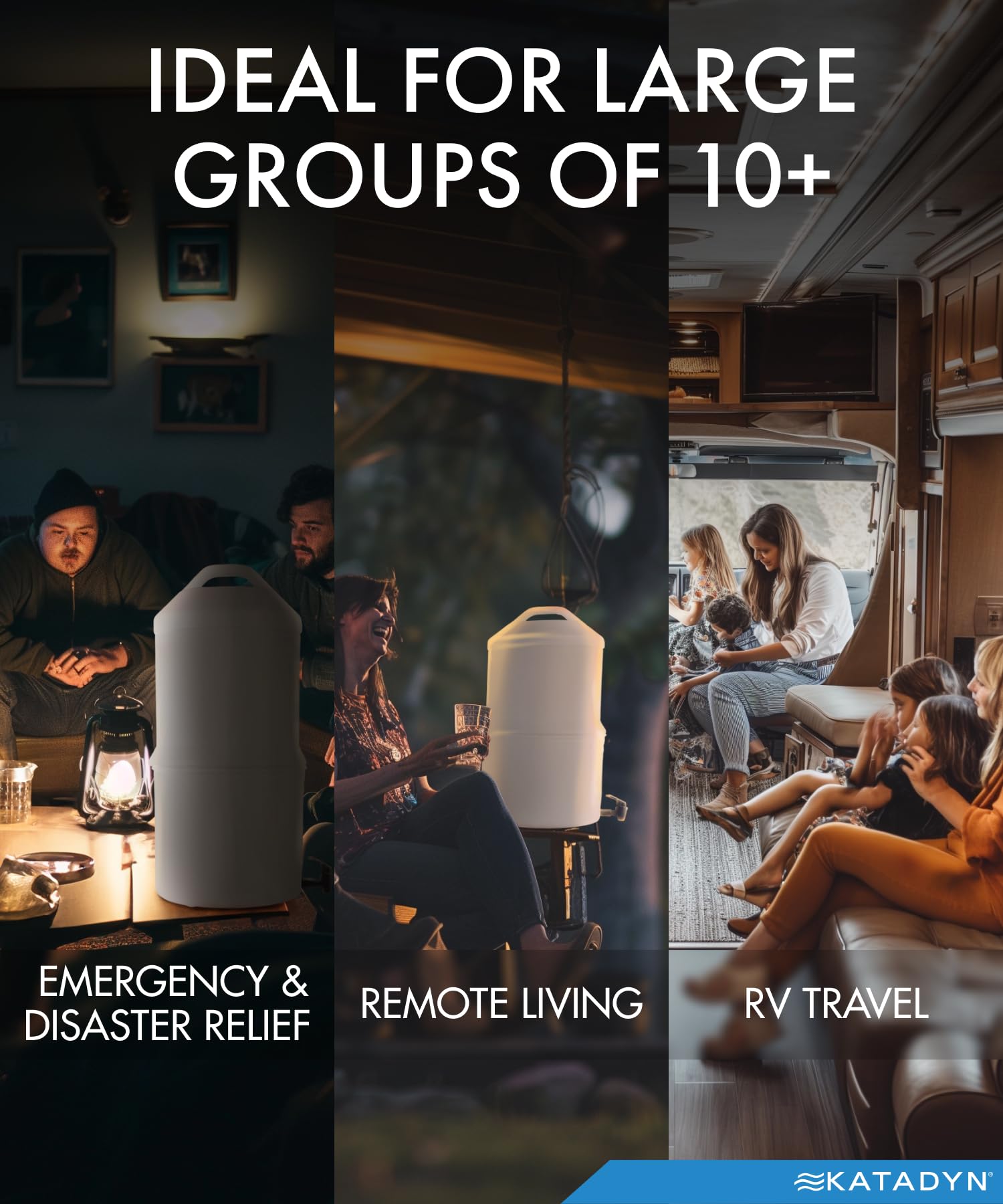 Katadyn TRK Drip Ceradyn ideal for emergency prep and off-grid living scenarios.