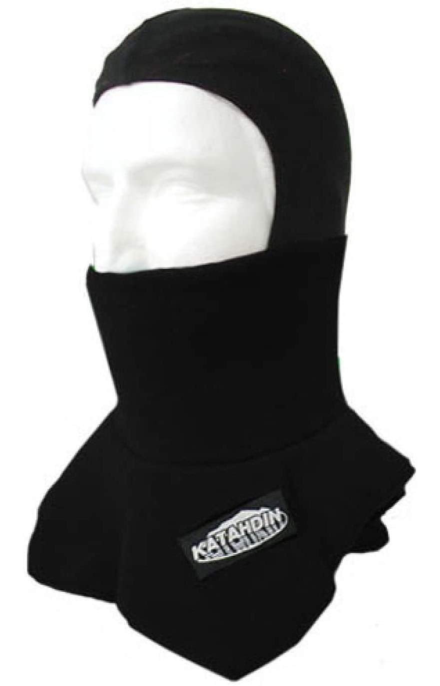 Katahdin Deluxe Proclava Kids Black - warm face coverage for outdoor play