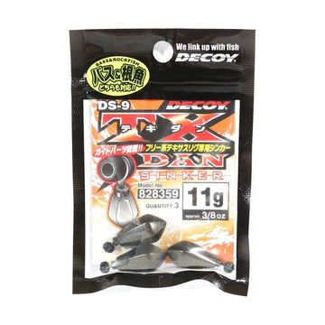 Katsuichi Decoy DS-9 Texan Sinker 0.4 oz (11 g) - front view