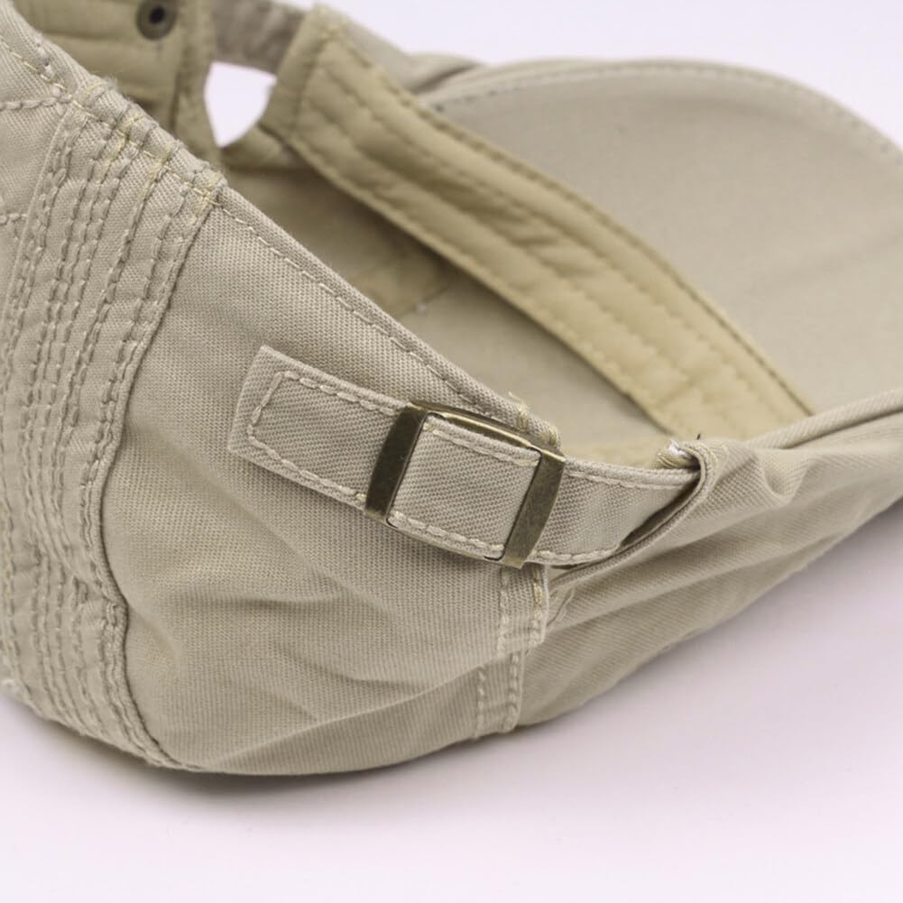 Katutude army green cap brings rugged appeal for travel and hiking.