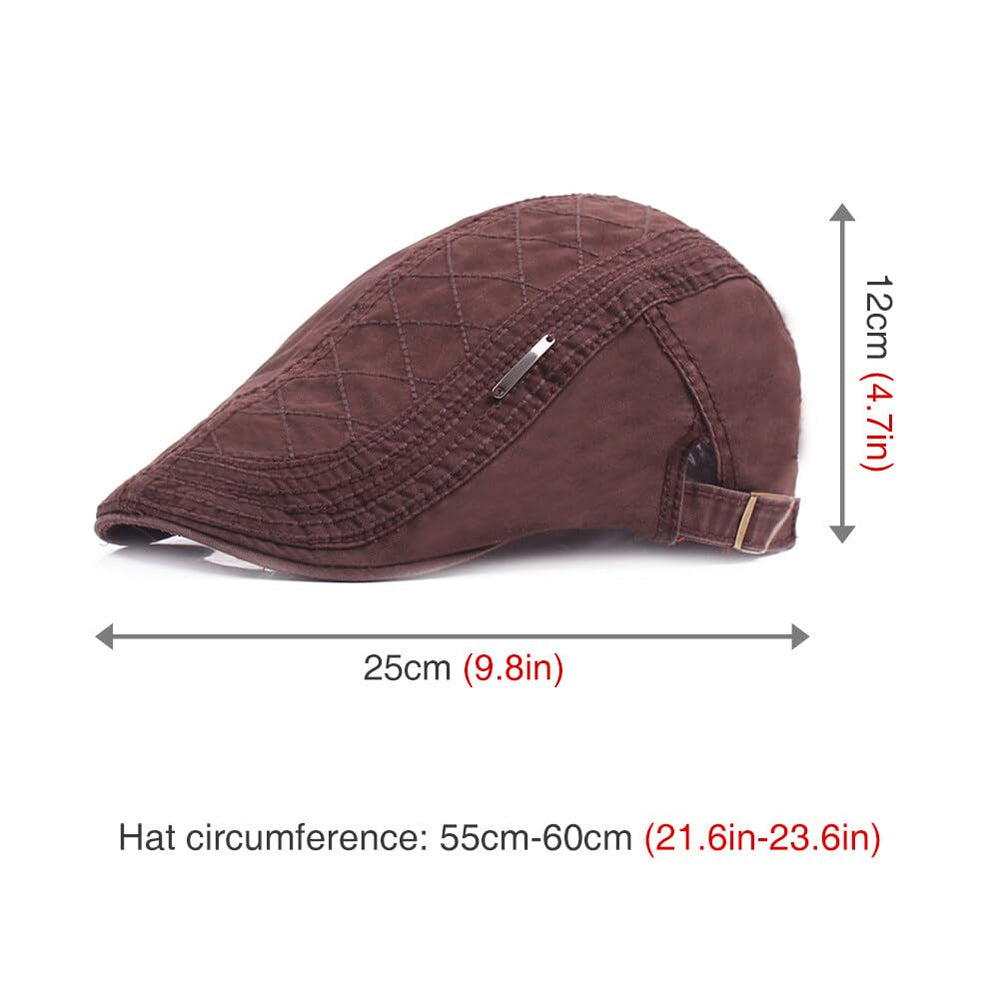 Katutude newsboy cap in navy provides versatile style for casual and smart outfits.
