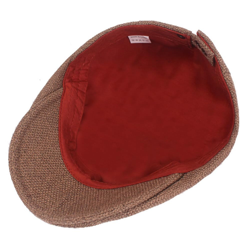Katutude orange cap ideal for driving and outdoor activities.
