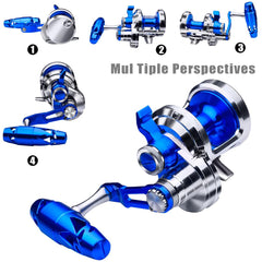 KATUYSHA large-line-capacity deep-water reel demonstrates extended capacity