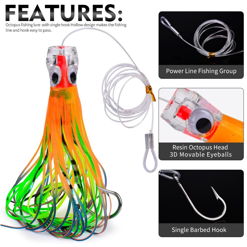 KATUYSHA stainless steel hook 8-0 for strong saltwater performance.