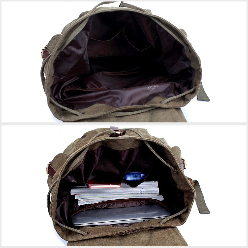 KAUKKO gift ready vintage backpack offers durable style for gifting or personal use