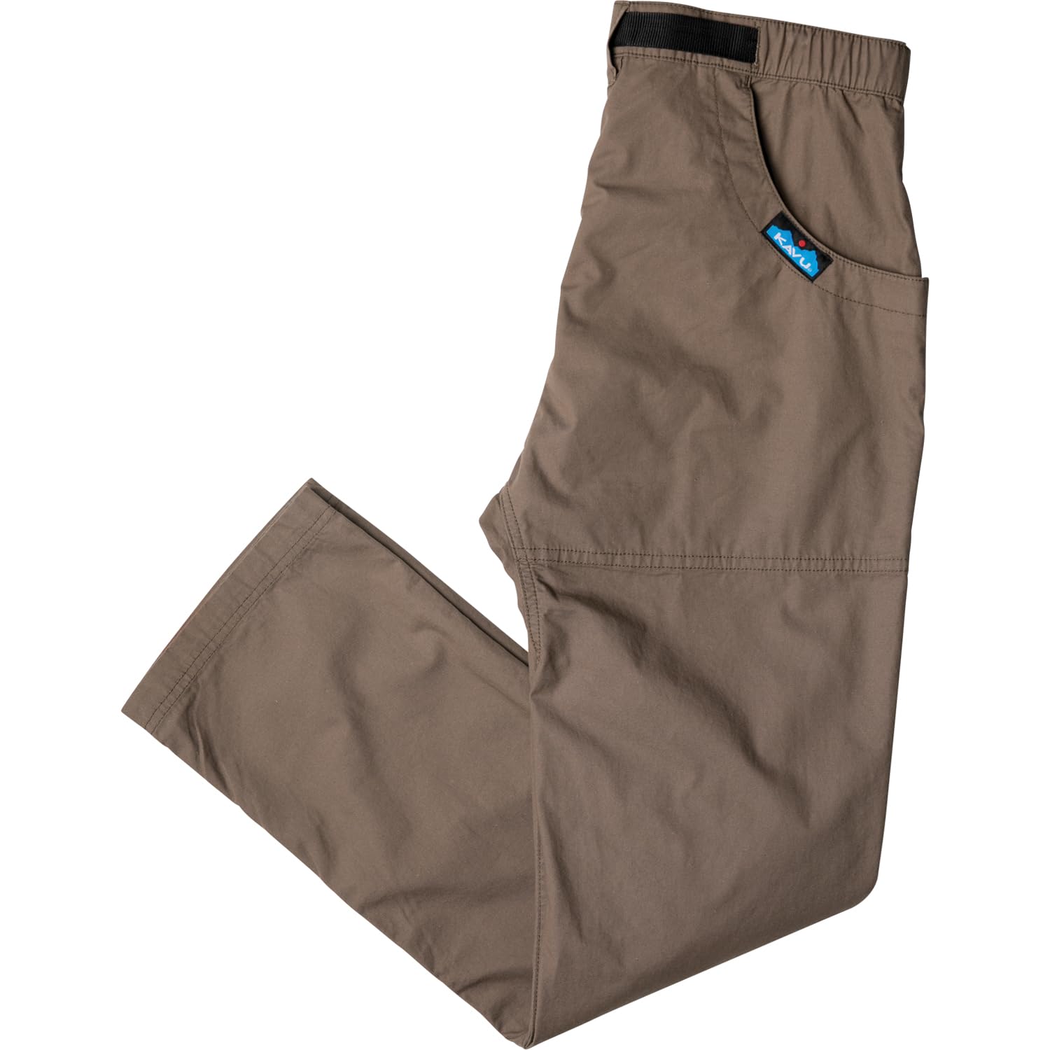 KAVU Chilli Lite Pant pocket detail with wallet stay feature