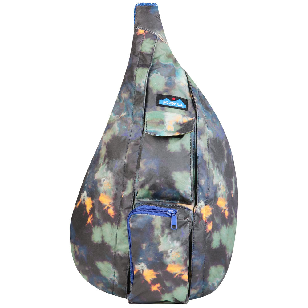 KAVU Rope Sack exterior pockets for phone and small items