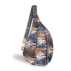 KAVU Original Rope Sling Mystic Range back view highlighting ergonomic fit for daily adventures.