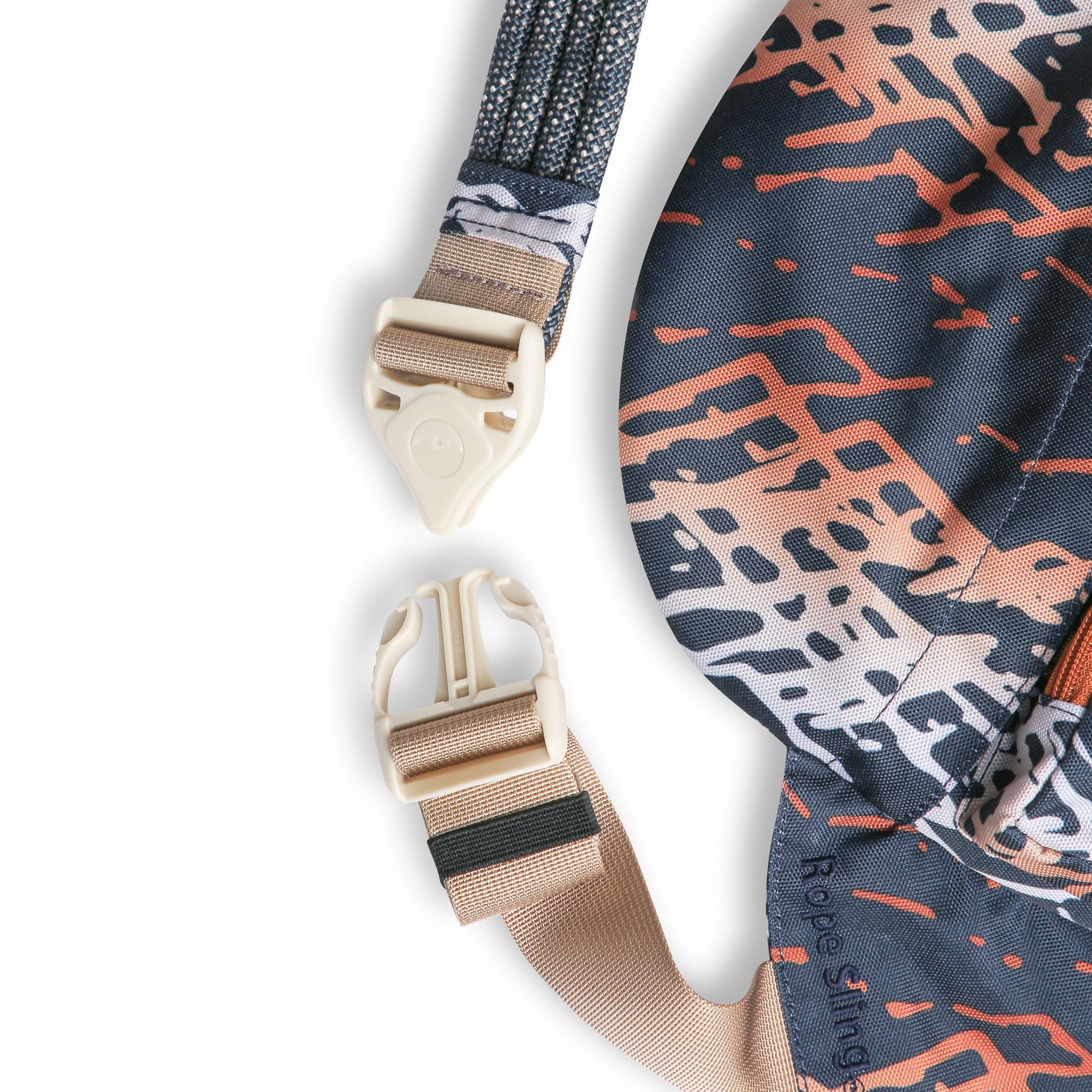 KAVU Original Rope Sling Mystic Range pocket layout showcasing organized space for essentials.