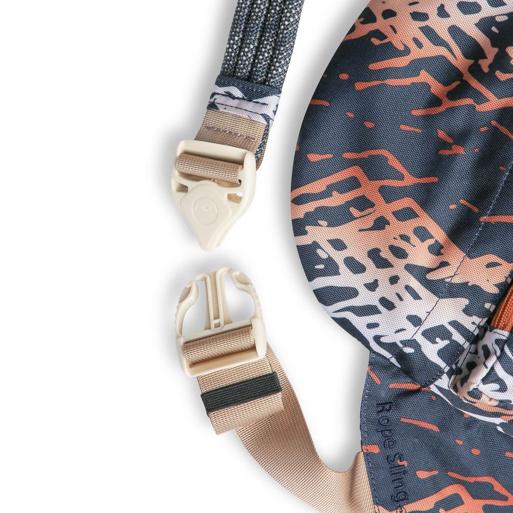 KAVU Original Rope Sling Mystic Range pocket layout showcasing organized space for essentials.