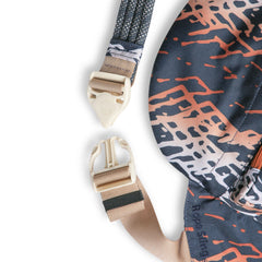 KAVU Original Rope Sling Mystic Range pocket layout showcasing organized space for essentials.