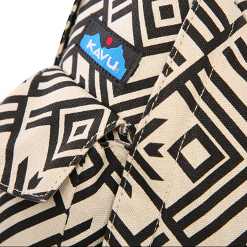 KAVU Rope Bag lightweight buckle clips secure the bag during adventures