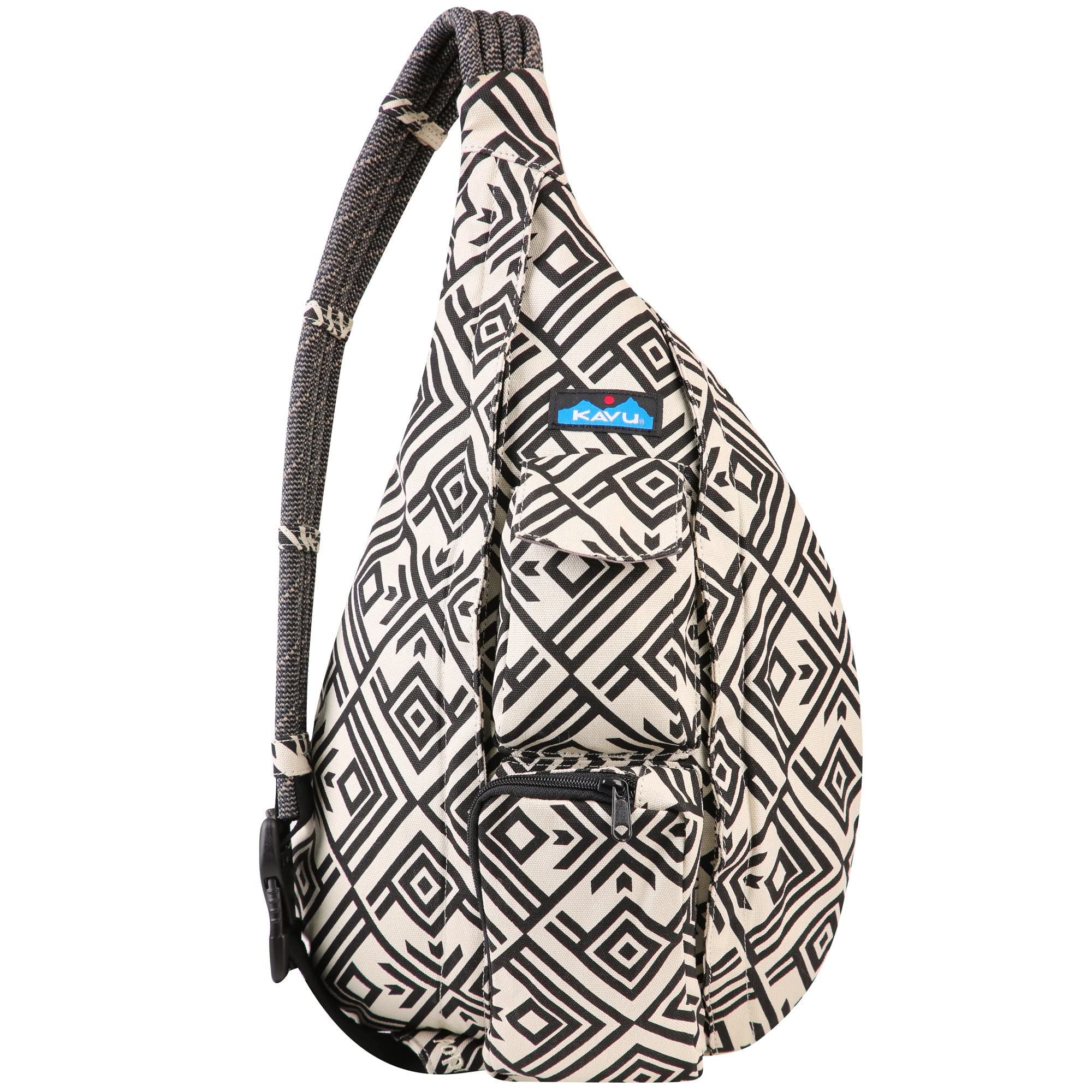 KAVU Rope Bag main compartments organize essentials for hiking and everyday trips