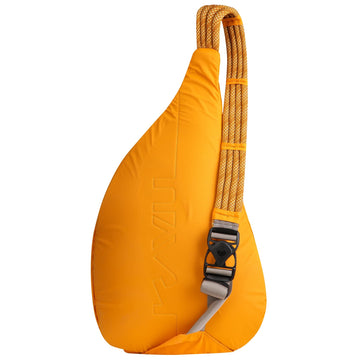 KAVU Rope Sack Amber strap detail for comfortable wear.