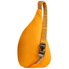 KAVU Rope Sack Amber strap detail for comfortable wear.