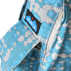KAVU Rope Sack Ripple Tie Dye interior compartments showcase organization