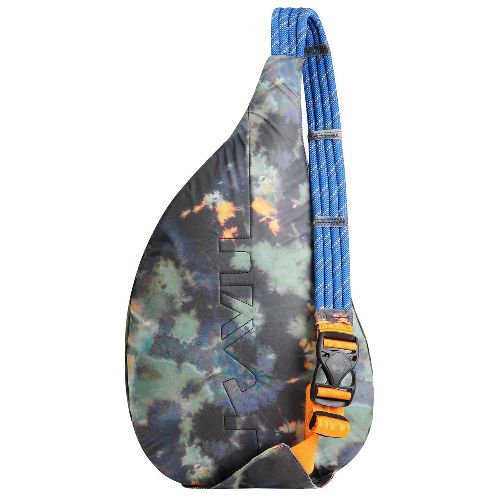 KAVU Rope Sack strap detail showing durable rope carry