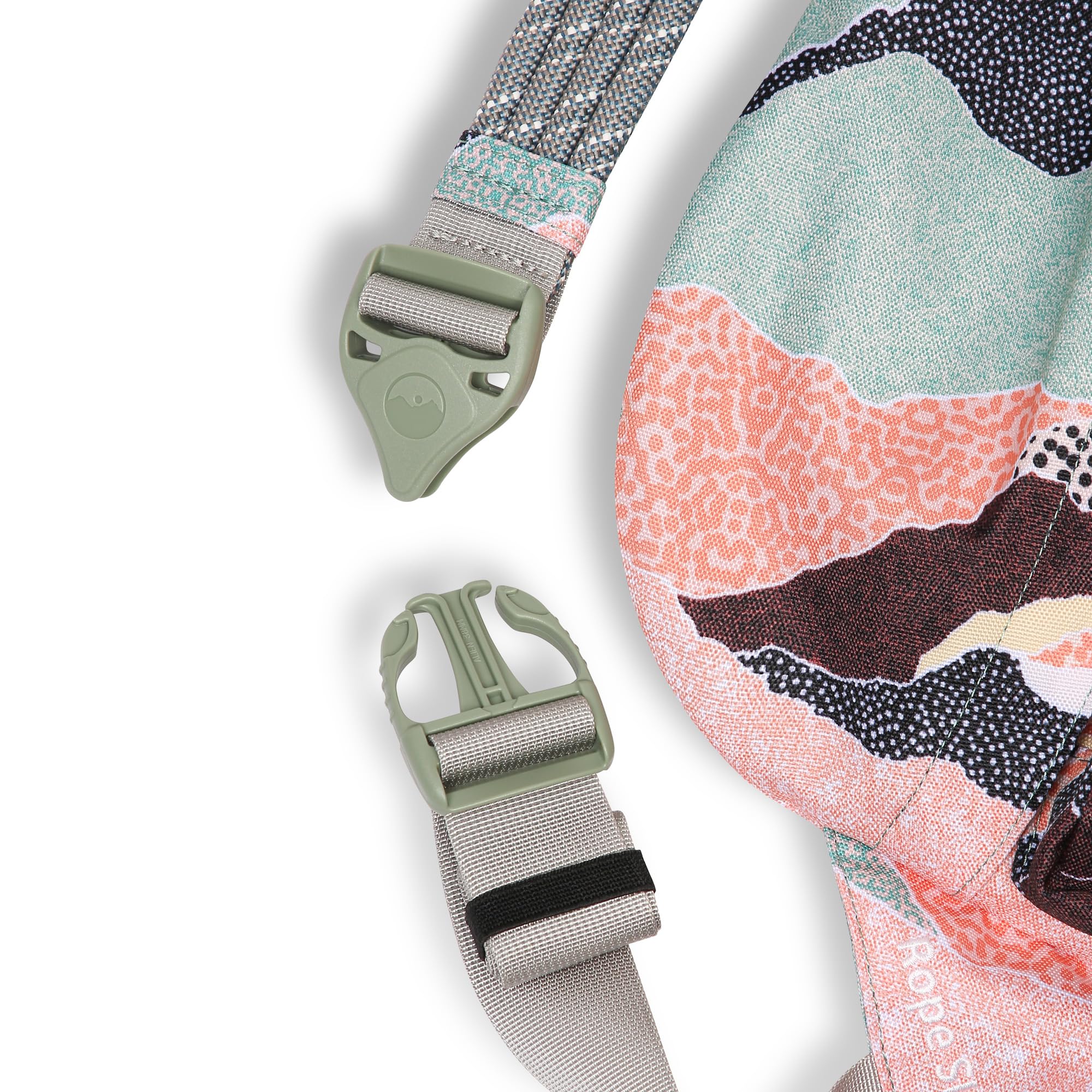 KAVU Rope Sling padded back with embroidery for ergonomic wear