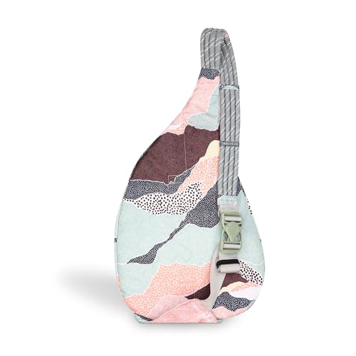 KAVU Rope Sling vertical zip pockets keep essentials organized