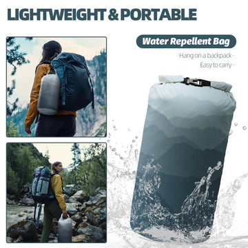 KawaGebo Kamp blanket in camp night setup suitable for sleeping or lounging outdoors.