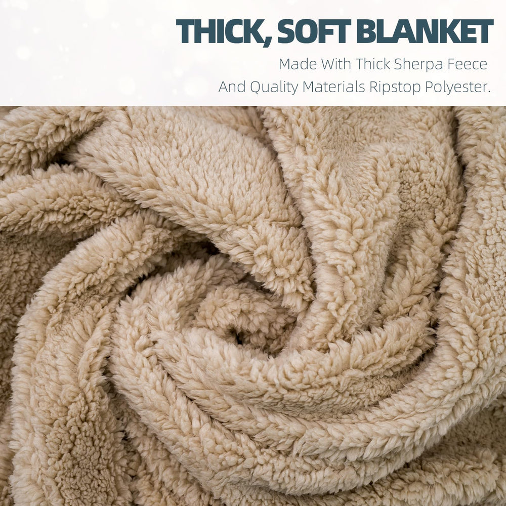 KawaGebo Kamp blanket machine washable demo for easy cleanup after adventures.