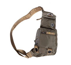 Kawei Knight sling bag back pocket keeps wallet and cards secure