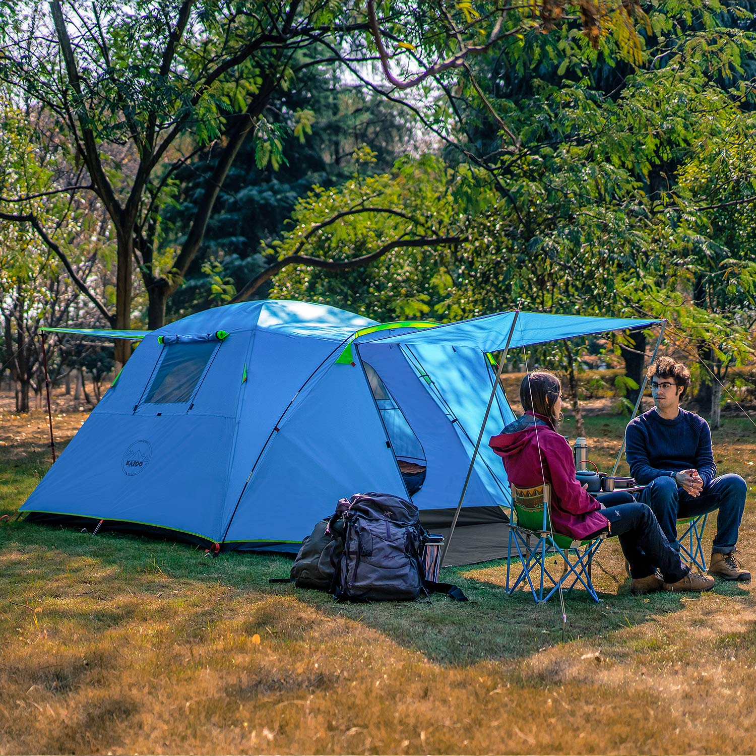KAZOO waterproof-3000mm: all-weather protection.