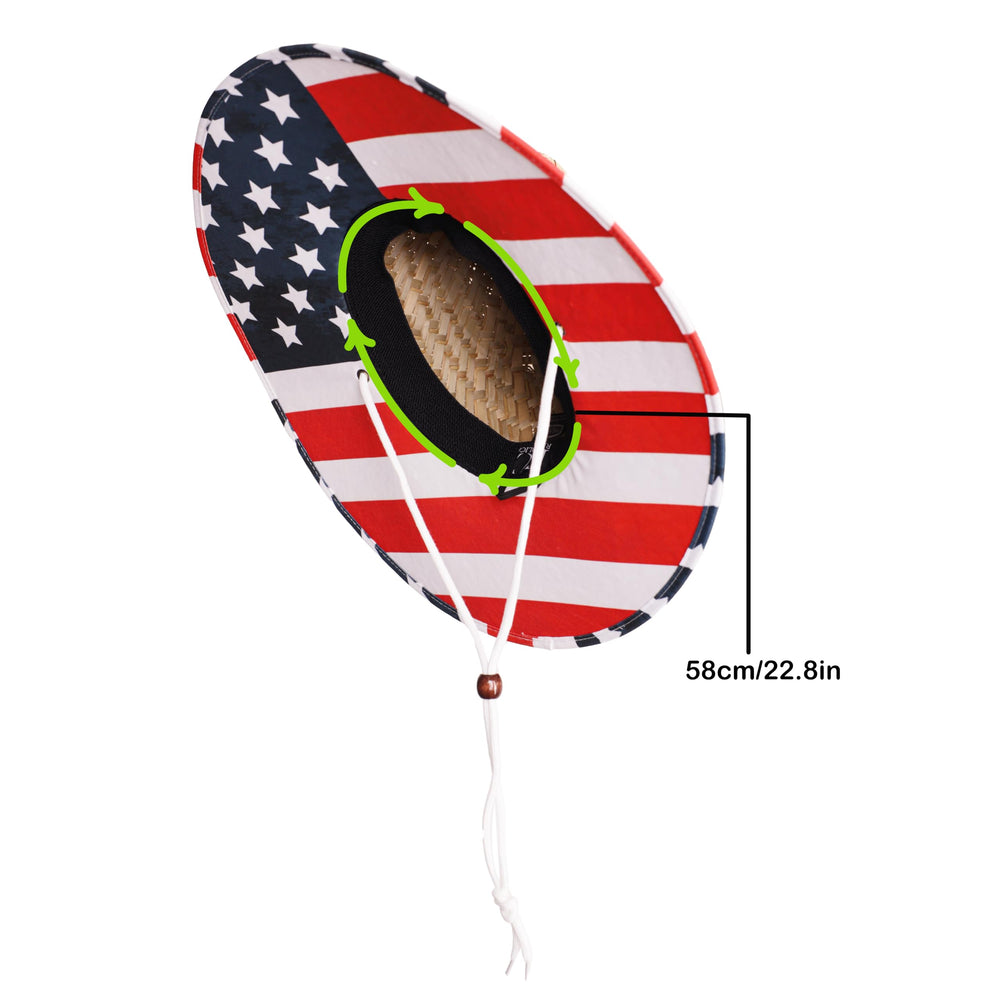 KC Republic Malabar straw hat adds a fashionable outdoor look.