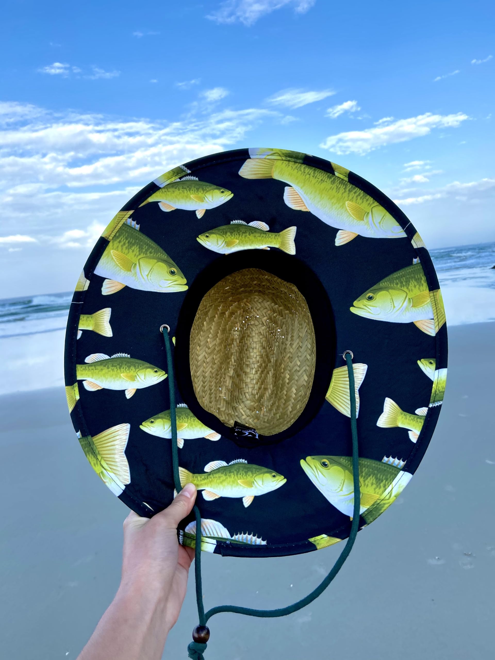 KC Republic Malabar hat worn on the beach for a relaxed look