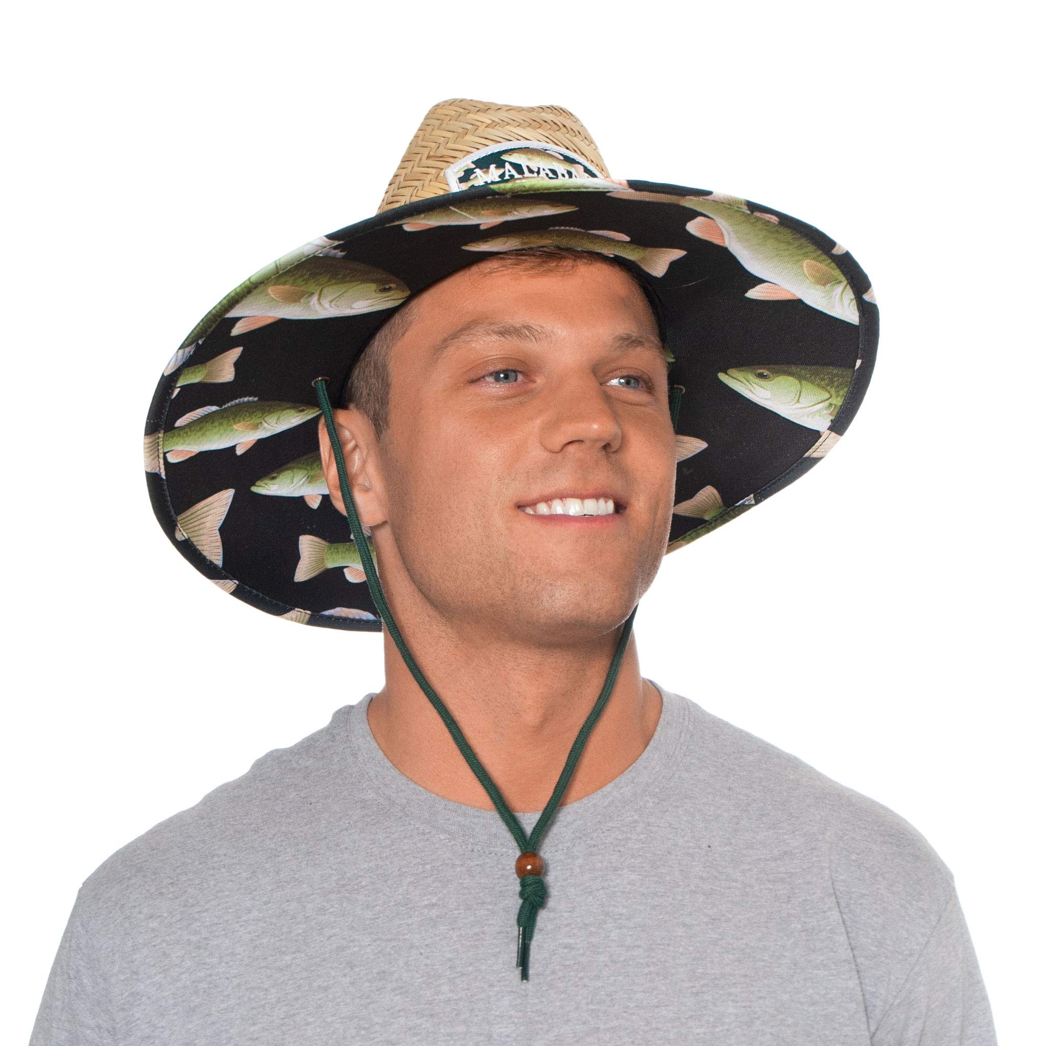 Packable Malabar straw hat, quick to clean after sun-filled days