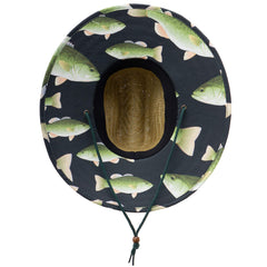 Malabar straw hat wide brim shading face and neck for outdoor comfort