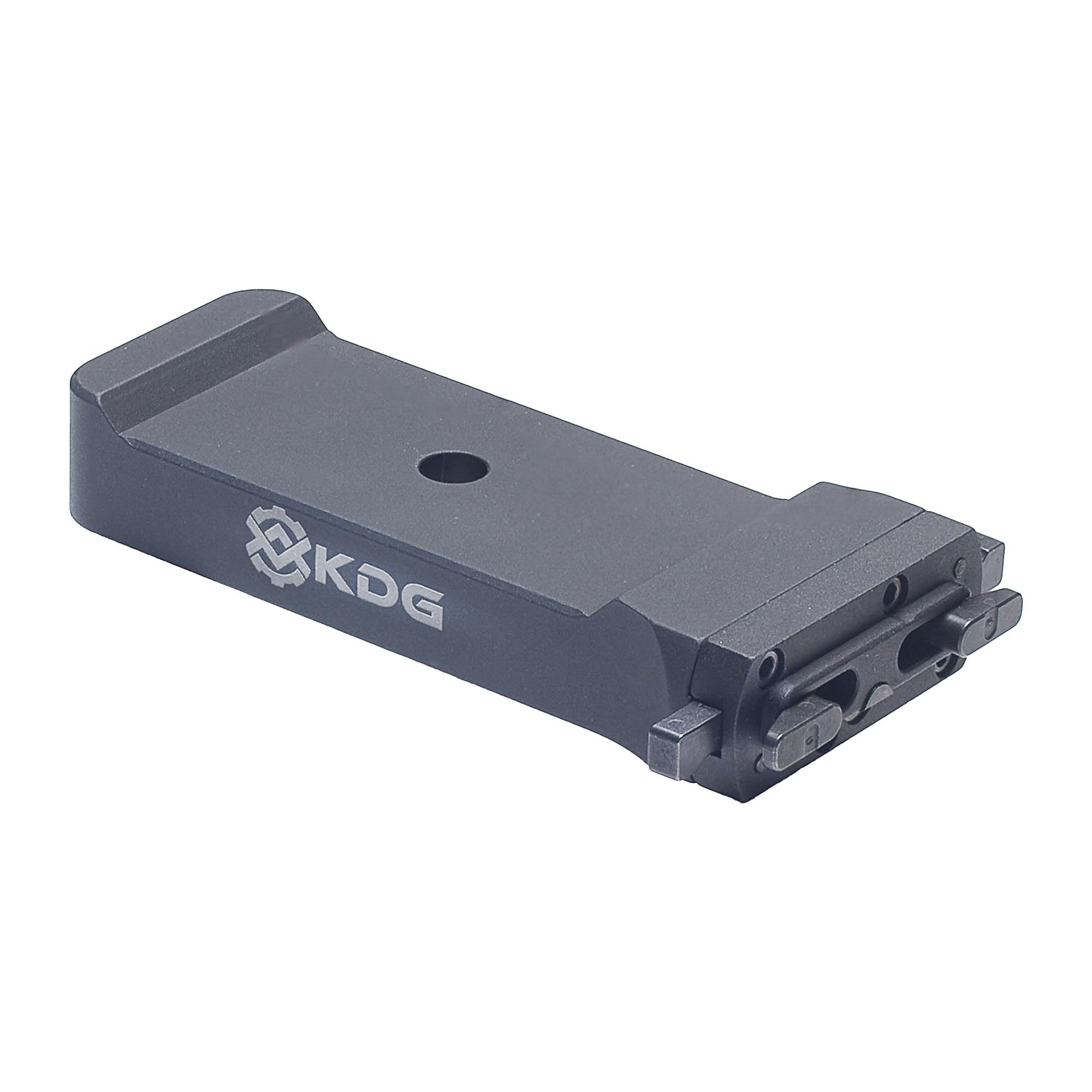 KDG Kinect Xero C1 mount showing rails compatibility for versatile mounting.