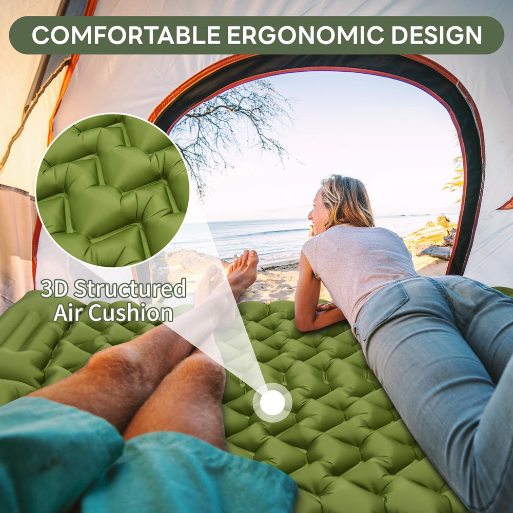 Kdti built-in pillow support — ergonomic neck alignment