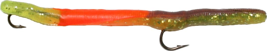 Ke Stopper Lures Worm Rival 2.5 inch crawfish lure for bass and walleye in open-water or ice fishing