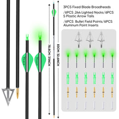 KEAUP 100 grain broadheads ready for hunting and target practice