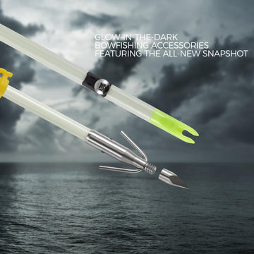 KEAUP fiberglass construction provides durable, straight flight in water conditions.