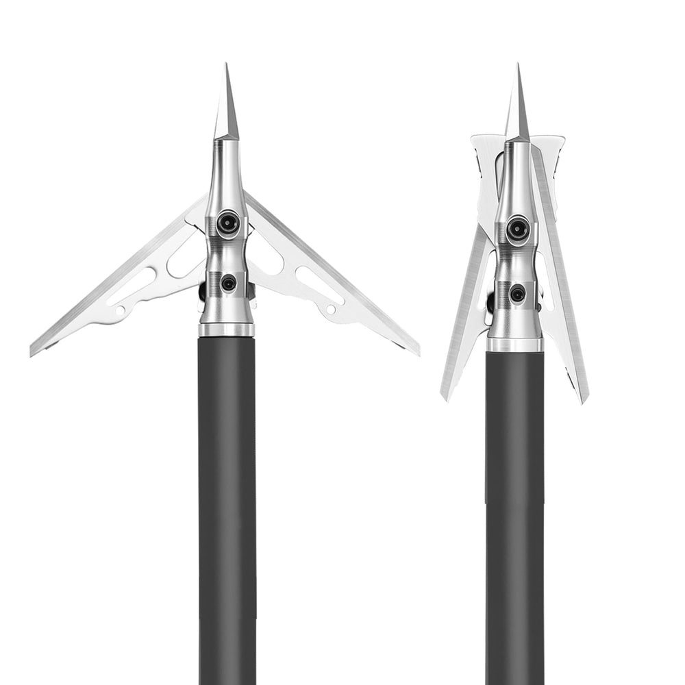 KEAUP green-white vanes aid arrow orientation and stable flight.