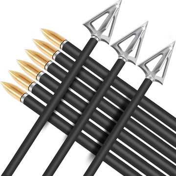 KEAUP archery arrows packaged for hunting with versatile bow compatibility